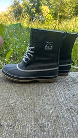 Sorel winter boots black 1964 waterproof