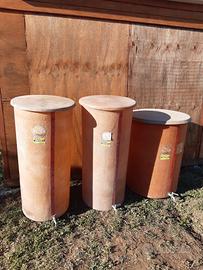 Tini per uva vino 200lt+200lt+3q.li SCONTATISSIMI