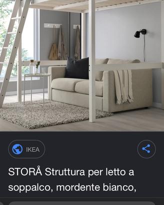 Letto soppalco ikea per due persone