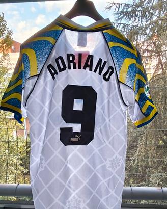 Maglia Parma Retro Adriano XL logo Serie A