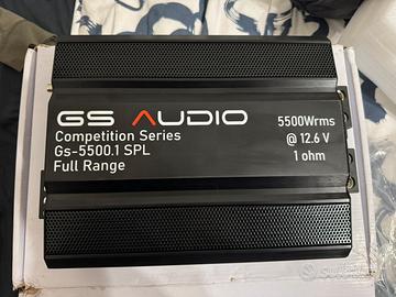 Amplificatore GS Audio 5500.1 SPL DA RIPARARE