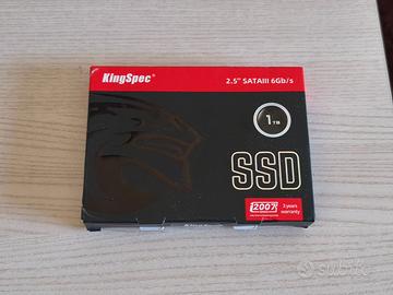 disco ssd 1TB interno kingspec  -nuovo -
