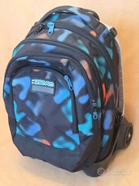 Zaino scuola con trolley sganciabile Seven