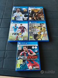 5 Videogiochi x PlayStation 4 a Vercelli città 