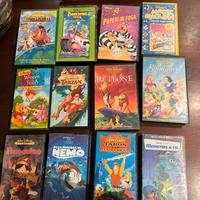 Lotto di 12 Videocassette WALT DISNEY