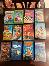 Lotto di 12 Videocassette WALT DISNEY