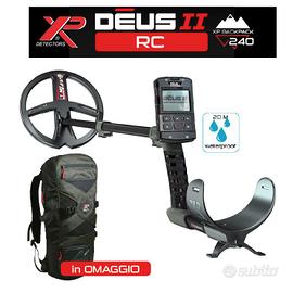 DEUS II (RC) Metal Detector con zaino tecnico