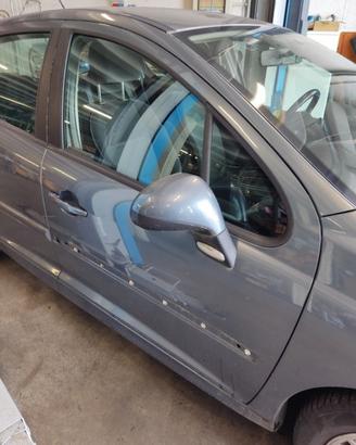 Porta anteriore dx nuda PEUGEOT 207 del 2007