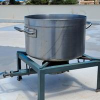 bruciatore e pentola 