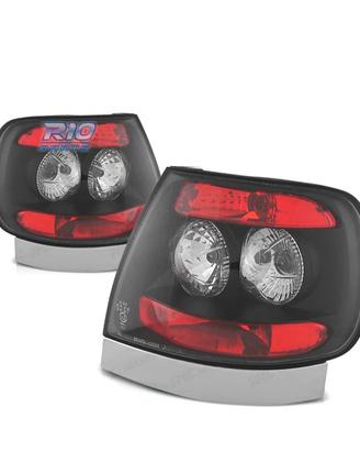FANALI PER AUDI A4 B5 94-99 SFONDO NERO ROSSO