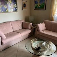 Coppia Divano alcantara Dema