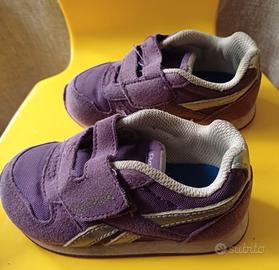 Reebok scarpa bambina n.22 viola