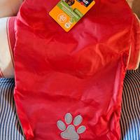 Impermeabile imbottito rosso 