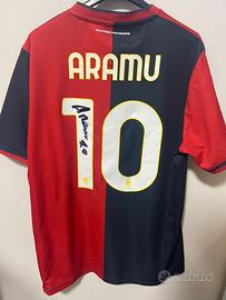 Maglia Genoa Castore 2022/2023 con autografi XL