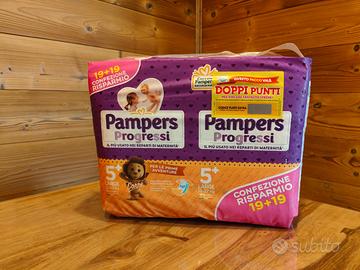 Pannolini Pampers Progressi tg 5+ 13-27 kg