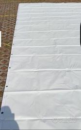 Teli Occhiellati  Raforzzati in  pvc 550 gr al