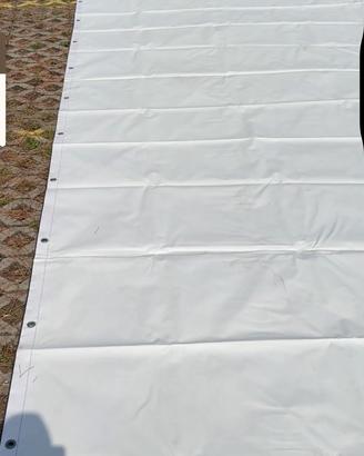 Teli Occhiellati  Raforzzati in  pvc 550 gr al