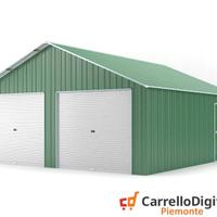 Box cantiere 666x724 due saracinesche verde