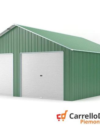 Box cantiere 666x724 due saracinesche verde
