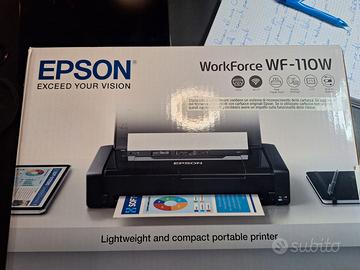 NUOVA! Stampante Epson Workforce WF-110W Portatile