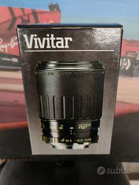 Lente Vivitar 70-210 e moltiplicatore di focale