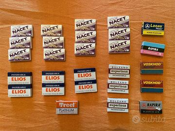 lamette doppio filo da barba