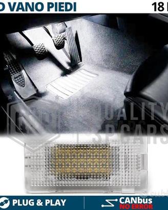 Luci LED Vano Piedi Per BMW Luci Abitacolo Bianche