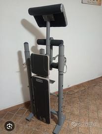 Panca piana con pesi