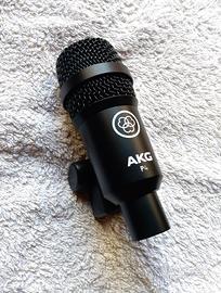 Microfono Akg p4 con clip a pinza