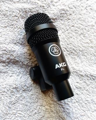 Microfono Akg p4 con clip a pinza