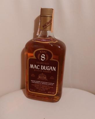 Mac Dugan Rare 8 Years Old Scotch Whisk