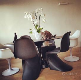 Tavolo tulip piu sedie Panton