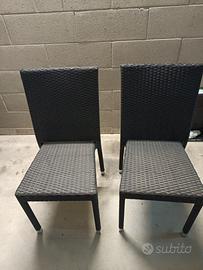sedie da giardino 