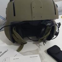 casco pilota elicottero