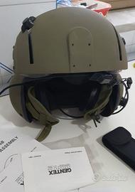 casco pilota elicottero