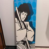 Quadro LUPIN III con immagine di Goemon