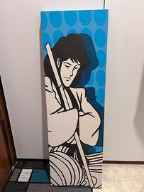 Quadro LUPIN III con immagine di Goemon