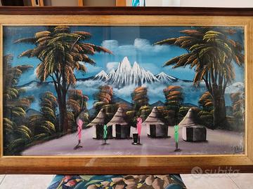 Quadro dipinto su tela