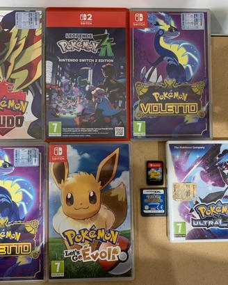 Lotto giochi Pokemon