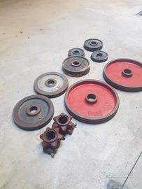 piastre in ferro per pesistica passo da 50 m