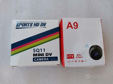 Mini videocamera 2 pezzi 