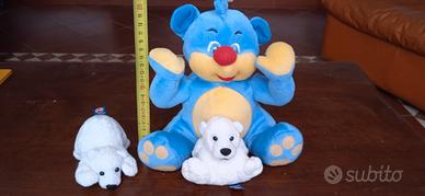 Peluche Trudi 2 orsetti bianchi + orsetto Pampers
