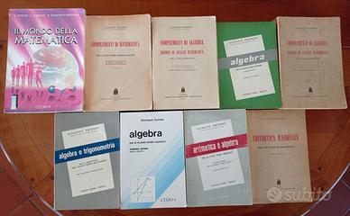 N. 9 volumi Matematica per "superiori" - Zwirner