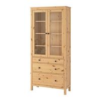 Hemnes vetrina con 3 cassetti