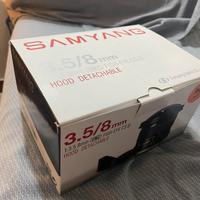 Samyang 8mm fish eye