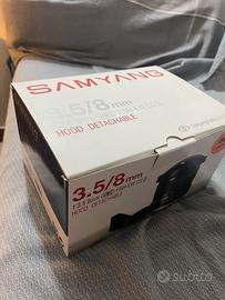 Samyang 8mm fish eye