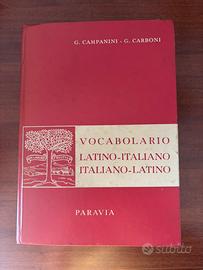 IL DIZIONARIO LATINO ITALIANO CAMPANINI CARBONI