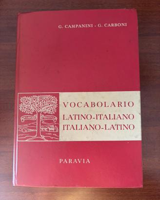 IL DIZIONARIO LATINO ITALIANO CAMPANINI CARBONI