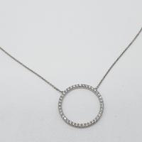 COD.113B.26 COLLANA GIOTTO DIAMANTI