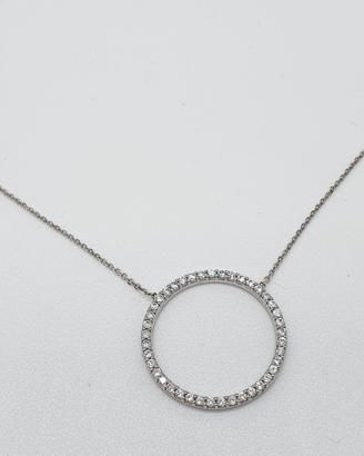 COD.133B.26 COLLANA GIOTTO DIAMANTI